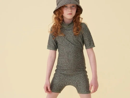 Soft Gallery badedragt Rey sunsuit joil green leospot